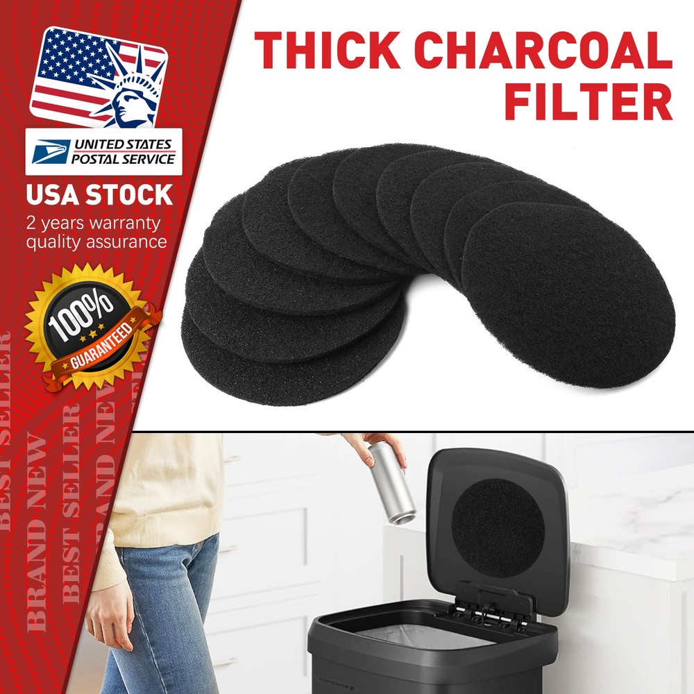 Activated Carbon Filter - For Long-Lasting Compost Odor Control (Upgrade Series)