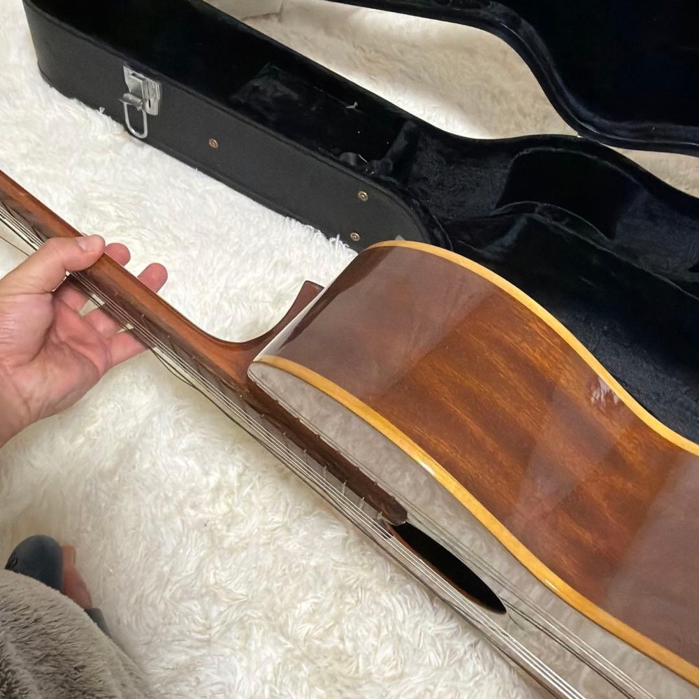 Ryoji Matsuoka Classical Guitar MS- With Case And Broken Strings