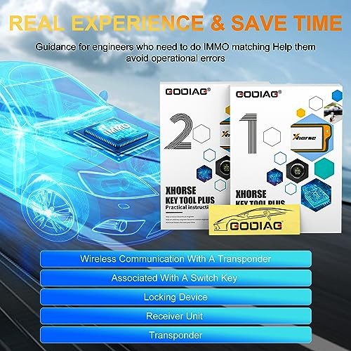 Key Fob Programming Tool Book for All Vehicles, Key Tool Plus Practical