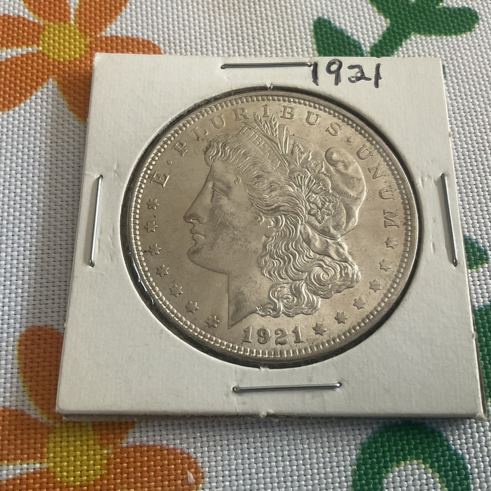 1921 $1 Morgan Silver Dollar Uncirculated