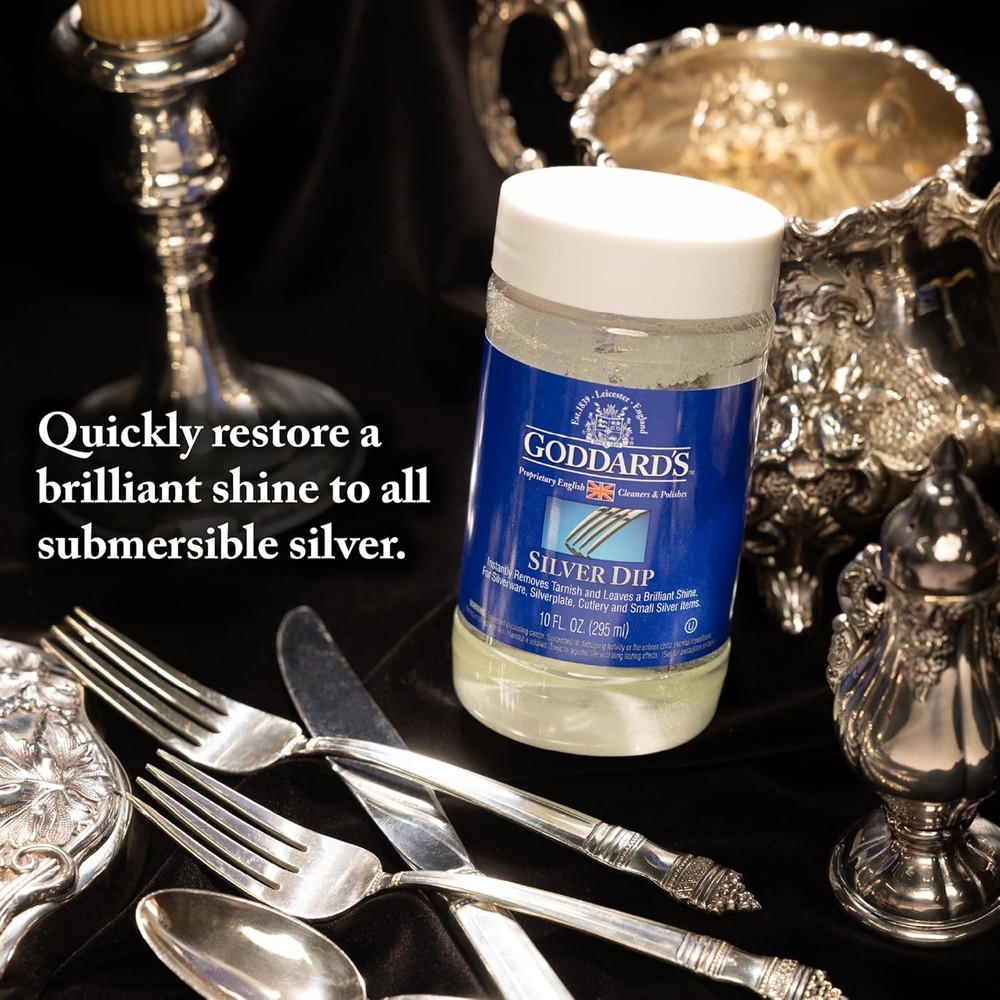 Goddard’s Silver Cleaner Dip – Jewelry Solution for 1 Gallon