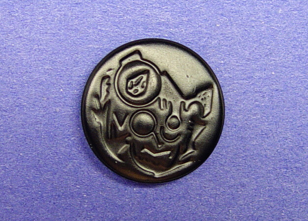 VOLCOM Replacement buttons 10 Anodized Effect 2part metal Buttons good used cond