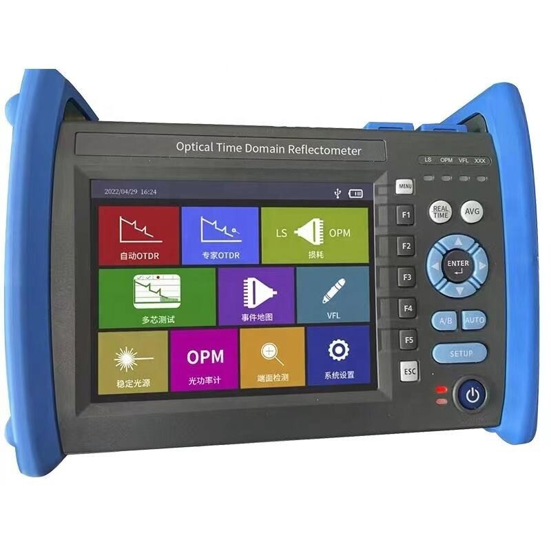 Fiber Optic Reflectometer OTDR With VFL LS OPM Event Map Ethernet Cable Teste