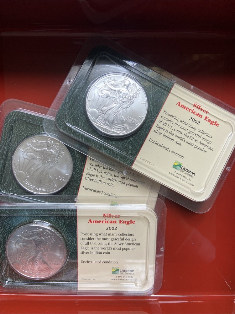Silver American Eagle 2002