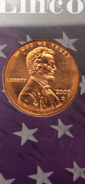 Lincoln Bicentennial Cents 1809-2009 - Five Coin Set! in case