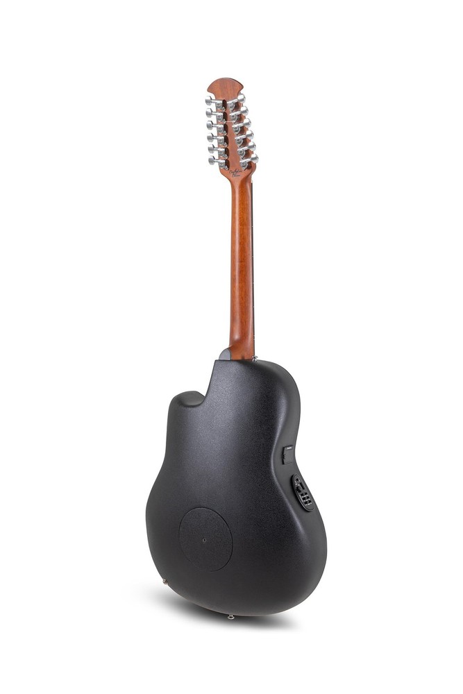 Ovation Elite Celebrity Mid-depth 12-string Black