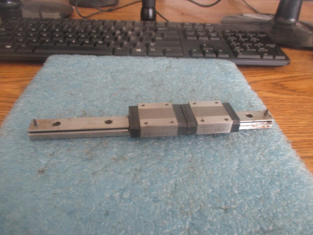 NSK Model: LU150200AL2-01P5Z Linear Tables (2) on Approximately 8" Rail
