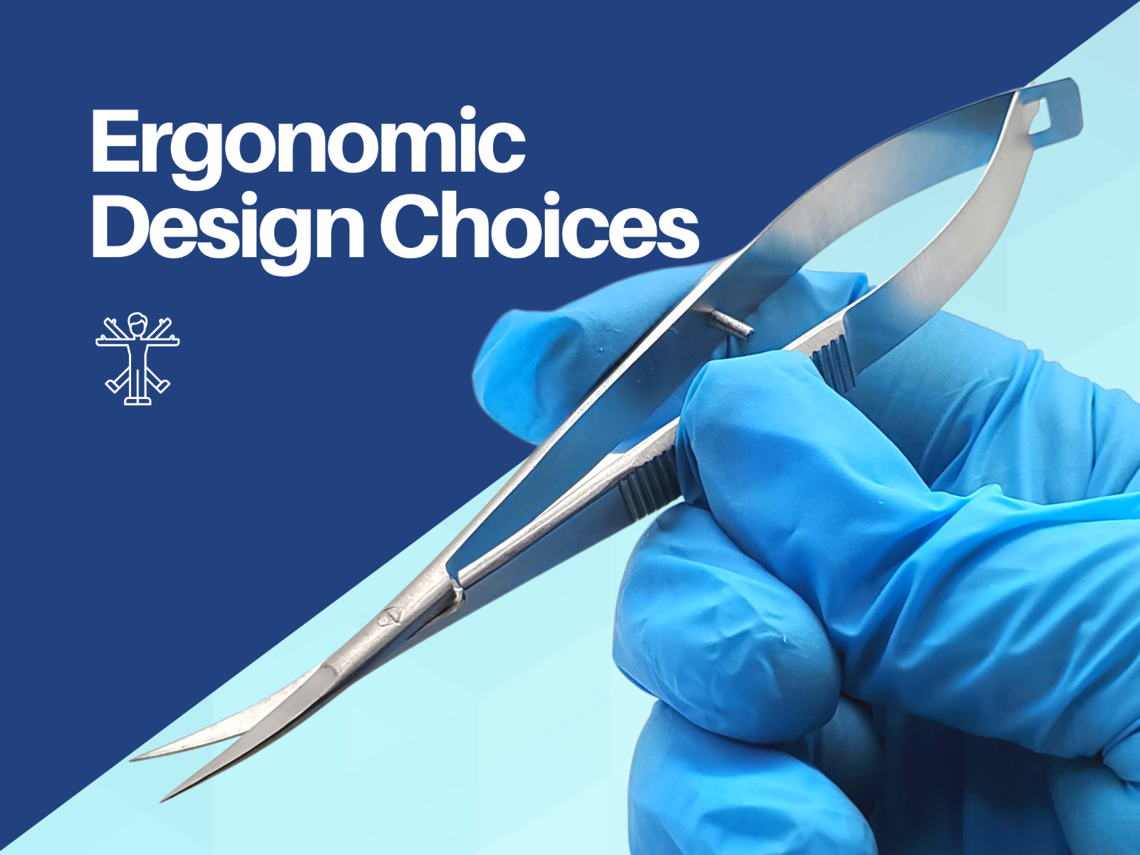 Castroviejo Micro Scissors 4.5" Curved ARTMAN