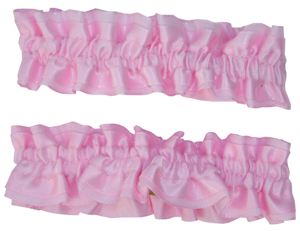 Pink Armband Garters Pair - Wmu