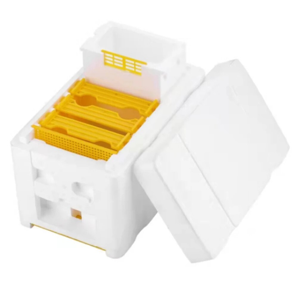 Multi-Function Beehive Beekeeping King Box Foam Home Bee Hive Pollination Boxes