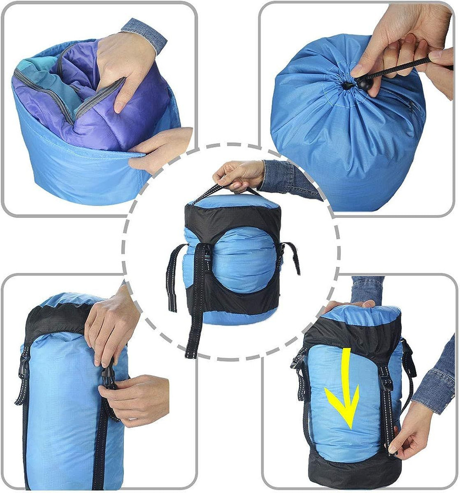 Frelaxy Compression Sack, 40% More Storage! XX-Large, Blue
