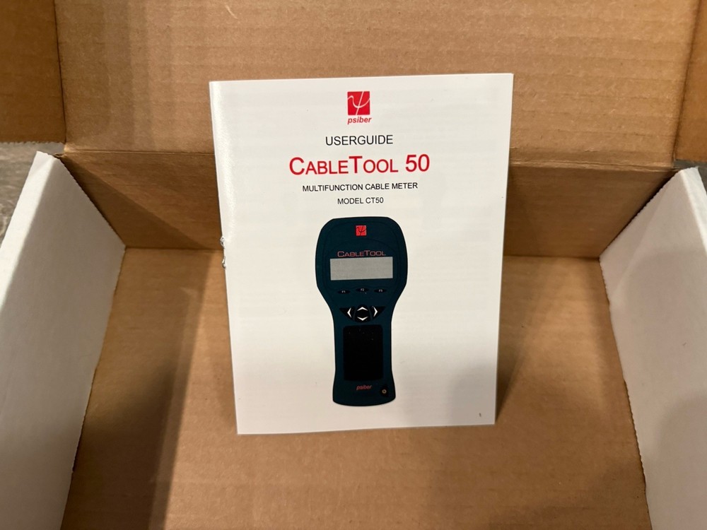 Psiber CT50 Cable Tool Multifunction Cable Length Meter