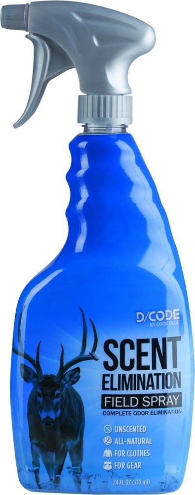 Code Blue D/Code Hunting Scent Elimination Unscented Field Spray 24 oz - OA1307