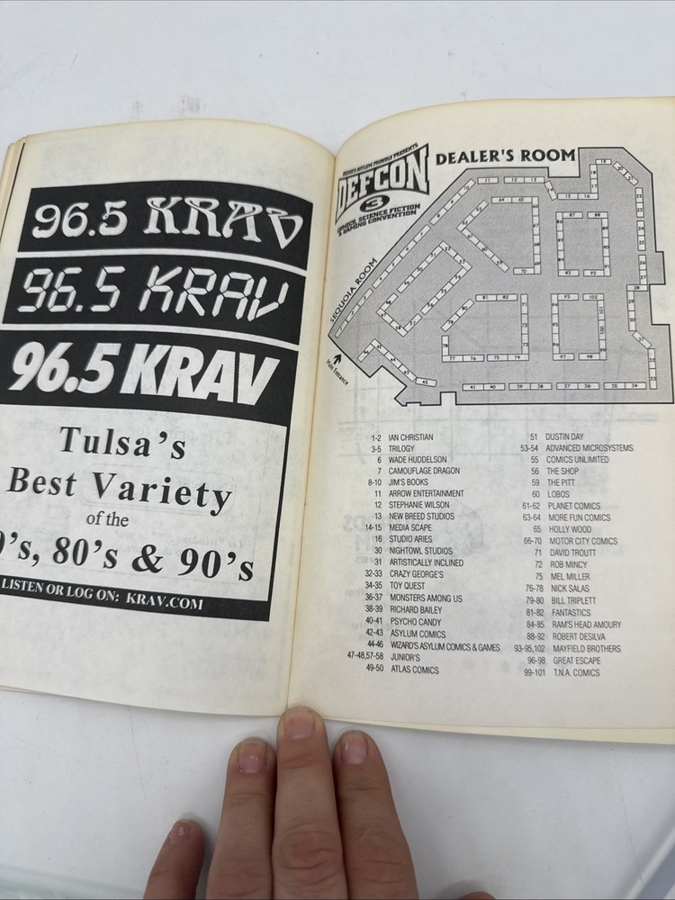 Defcon 3 Official Program 1996 Defcon 3 Program