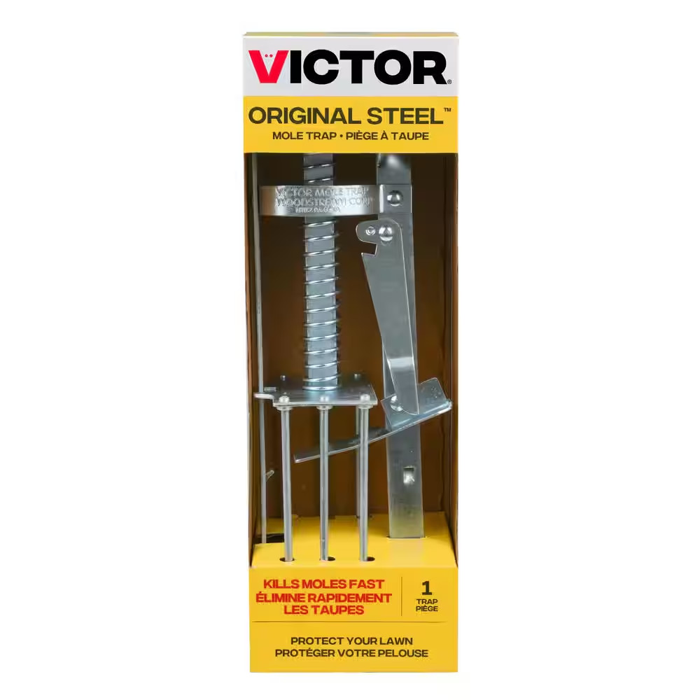 Plunger Style Mole Trap