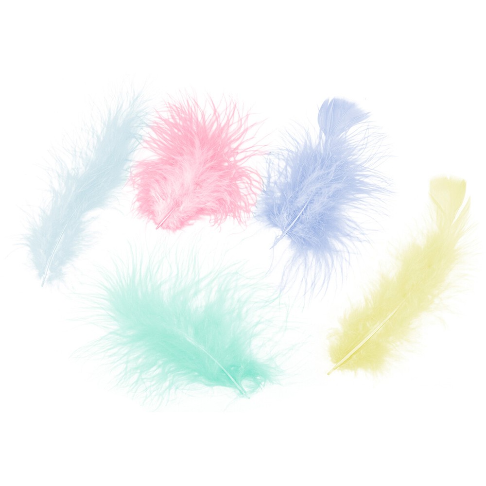 Zucker Marabou Feathers .25oz-Spring