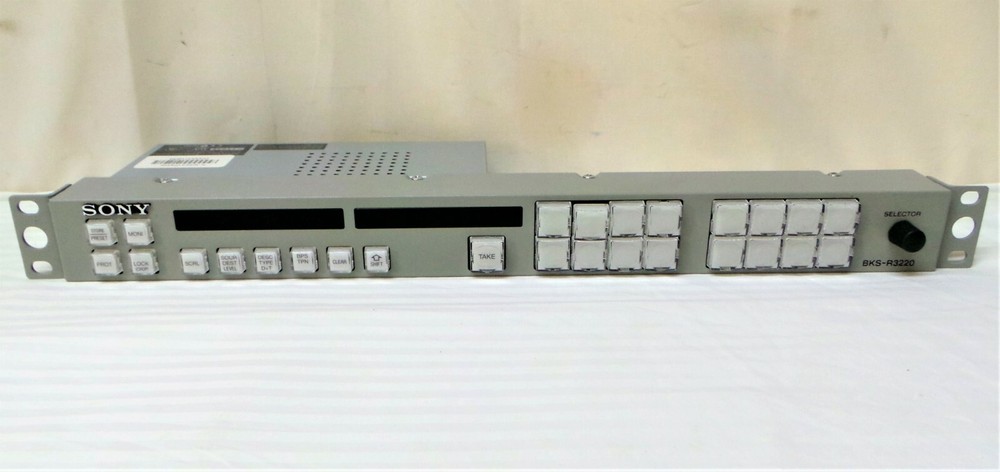Sony BKS-R3220 Router X-Y Control Unit