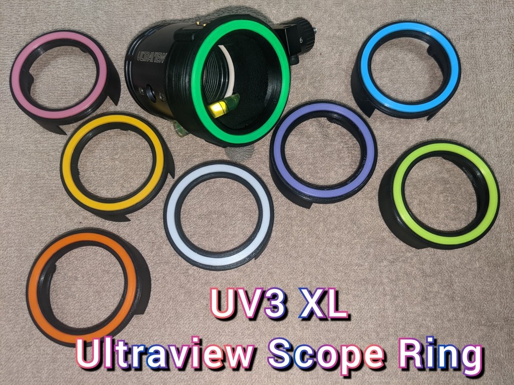 * UV3 XL Circle Attachment * Scope Centering Ring Ultraview UV3 XL SE models