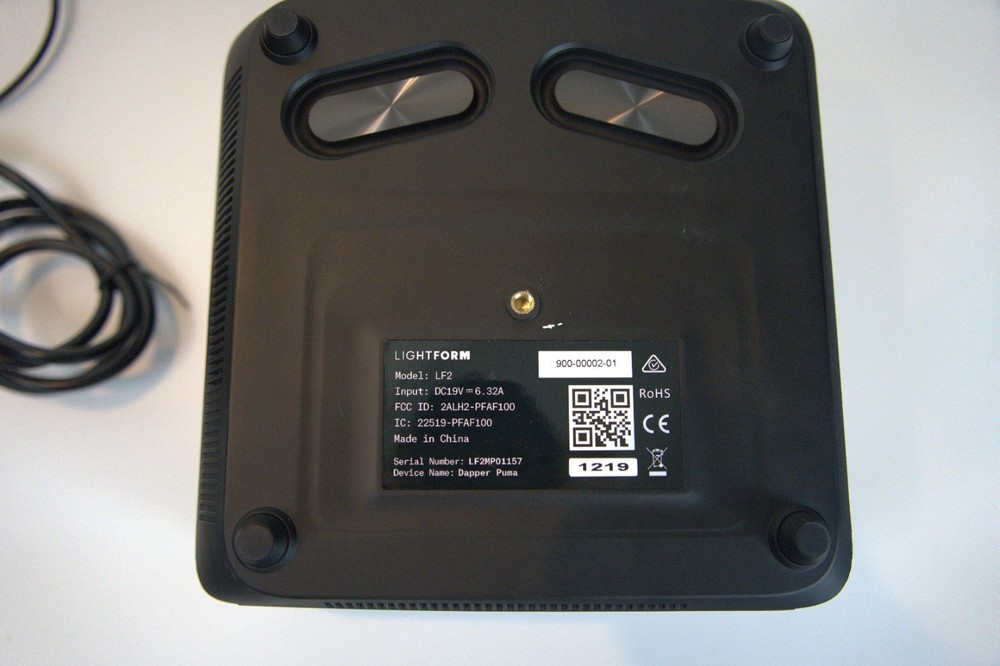 Lightform LF2 Desktop Projector Black