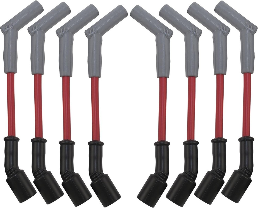 Red 45* Performance Spark Plug Wire Set LS1 LS2 LS3 LS6 LS7 LSA