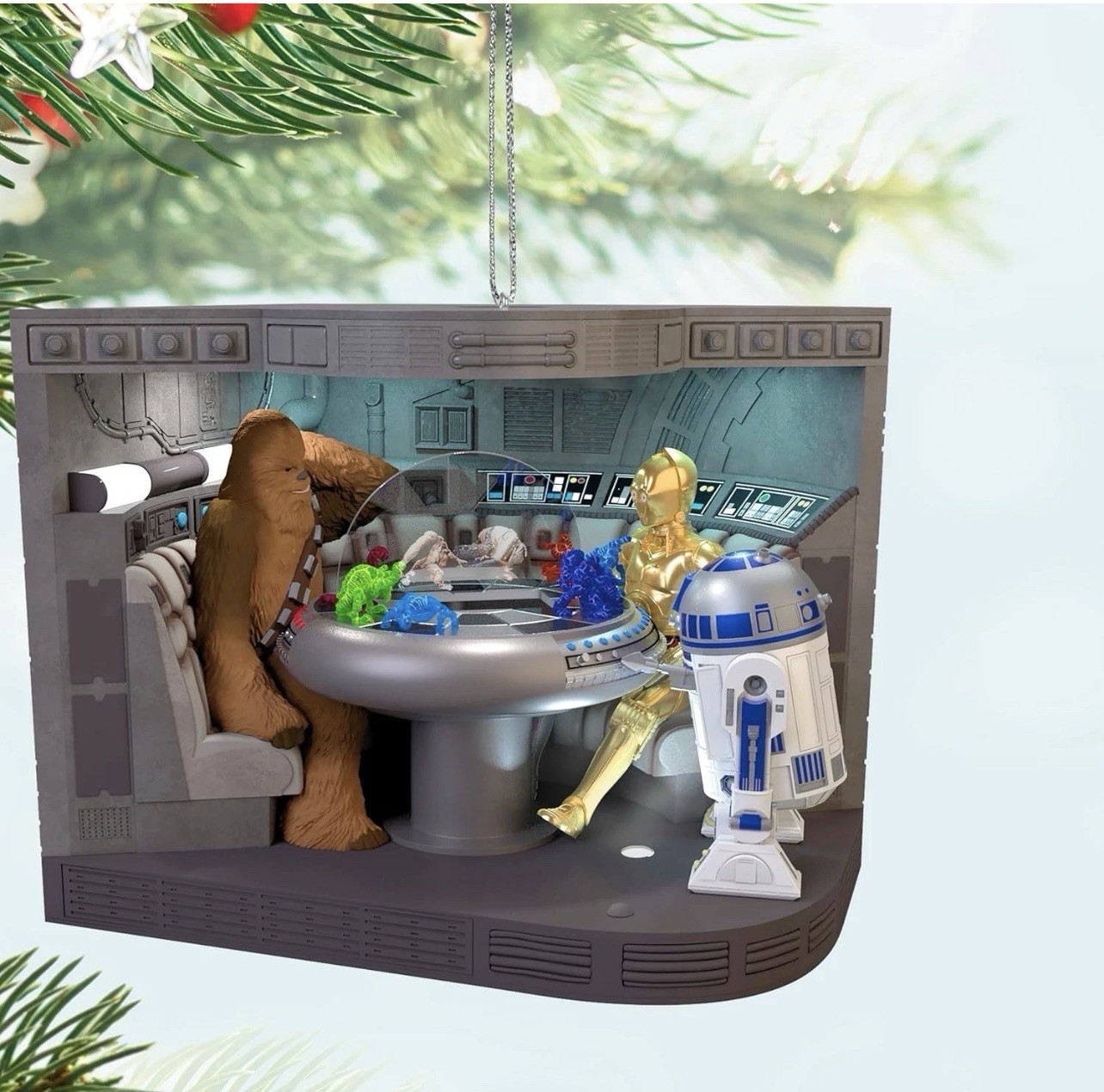 LET THE WOOKIEE WIN Hallmark 2025 STAR WARS * Wookie Dialogue Video Light + CORD