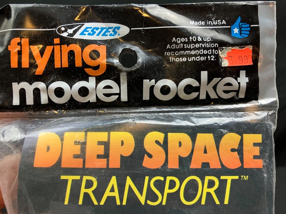Estes Deep Space Transport Flying Model Rocket Kit #2034 - Sealed