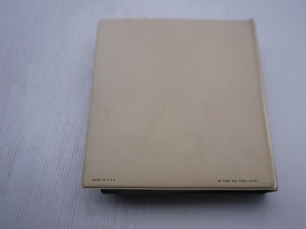 Hewlett Packard Software 9835 Operating And Programming Seminar Manual 9282-0700