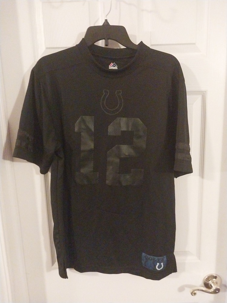 Andrew Luck Colts Jersey All Black Medium Preowned