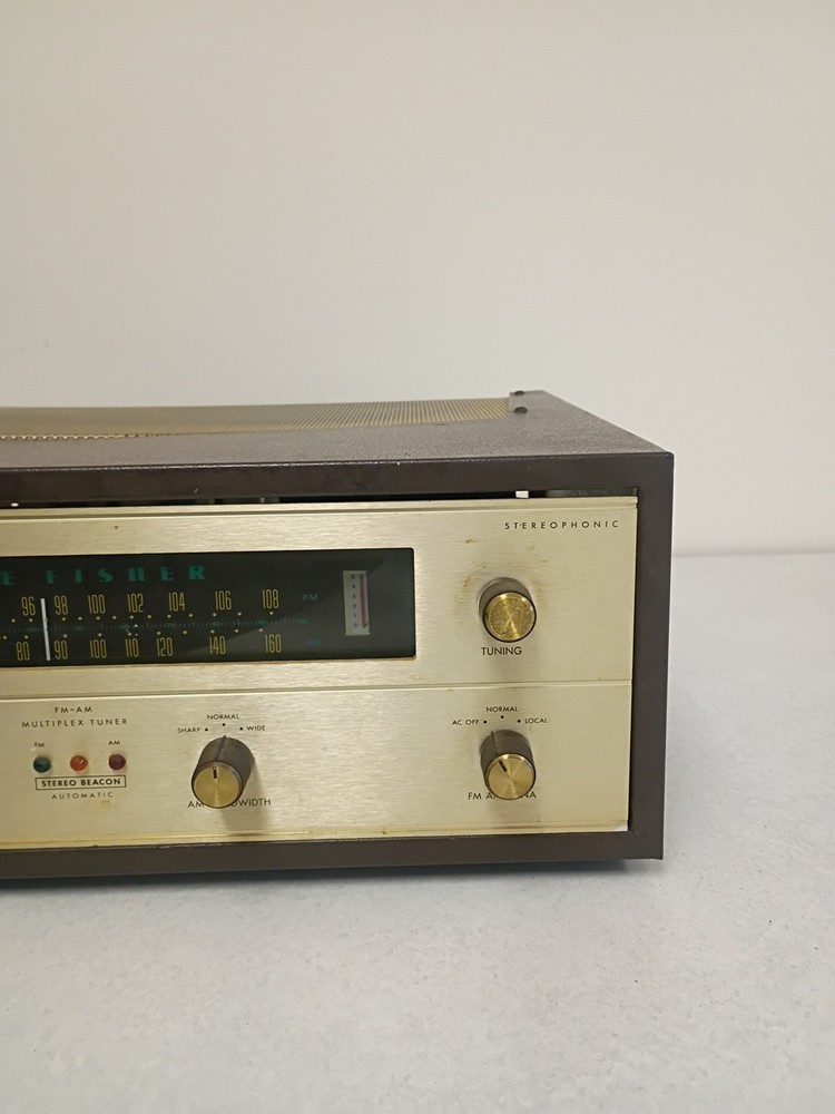 Fisher R-200 1960 Testing Working Lights Up Read
