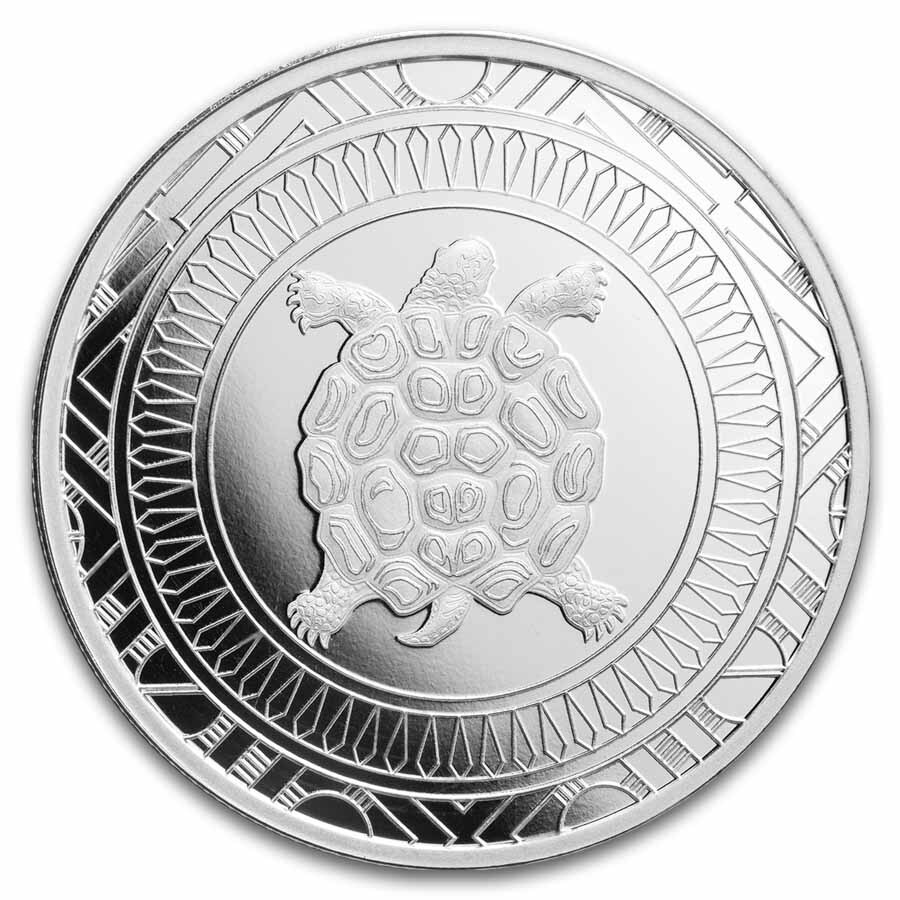 Delaware Nation 1 oz Silver BU
