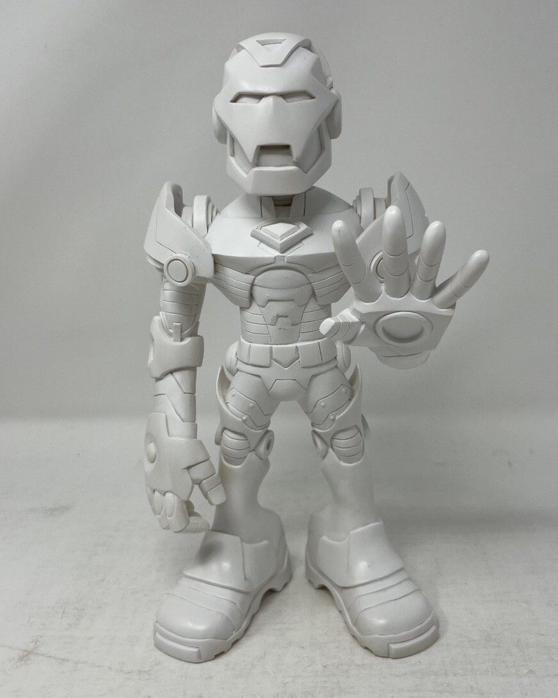 IRON MAN SUBCASTS STATUE UPPER DECK MARVEL COMICS 10.5" blank prototype?