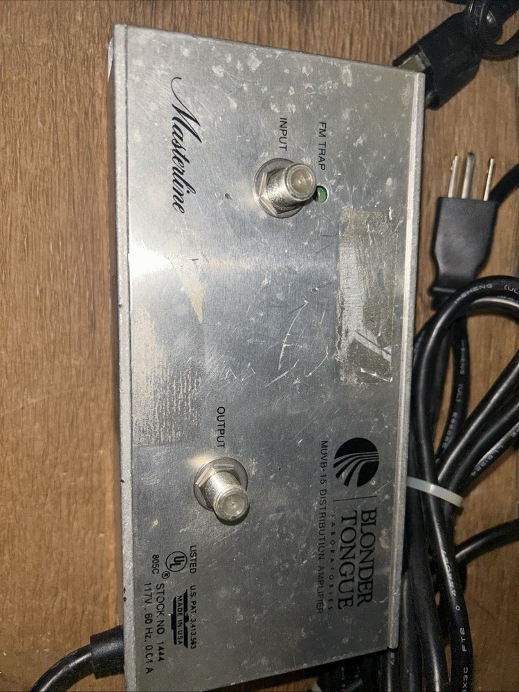 6 PCS. Masterline MUVE -25 Distribution Amplifier