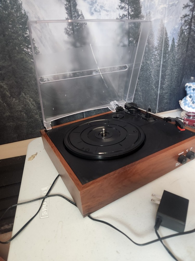 Crosley C62BWA Turntable System and Speaker