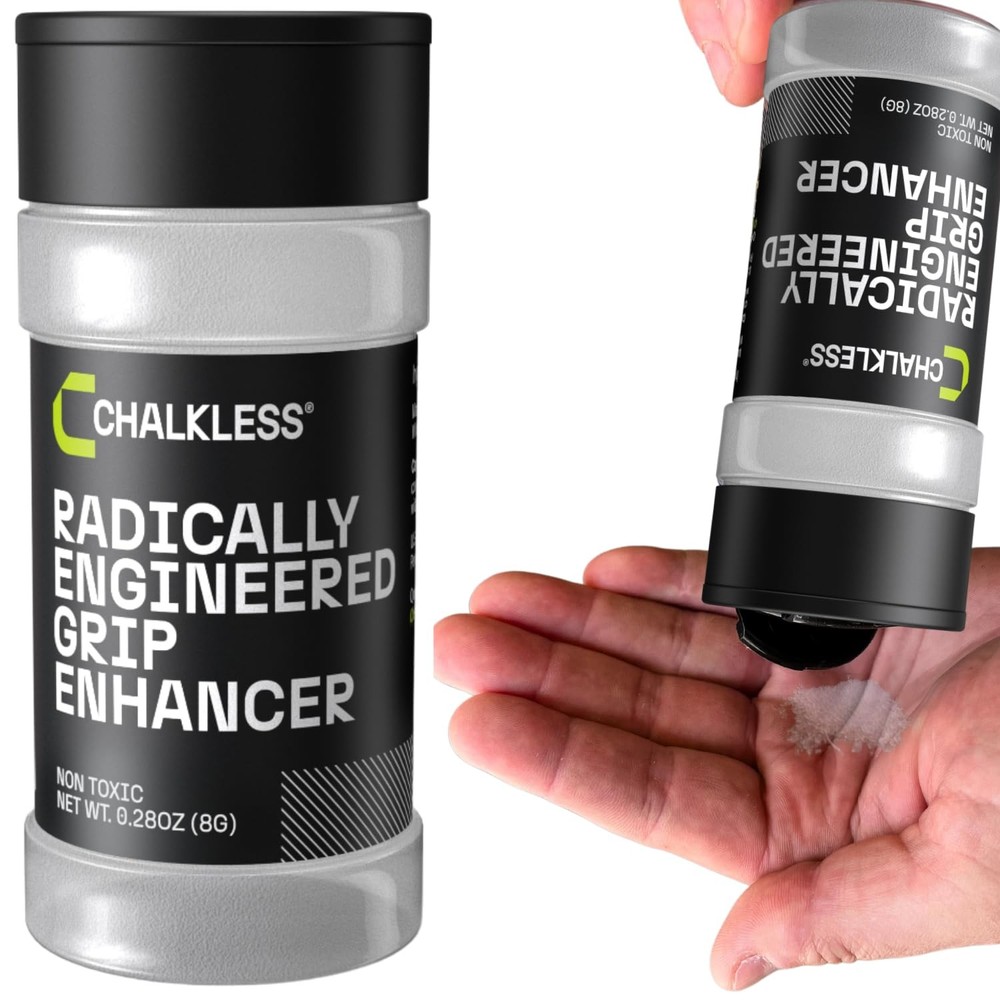 Chalkless Grip Enhancer, Less Mess Non Toxic Replacement for Liquid Chalk,...