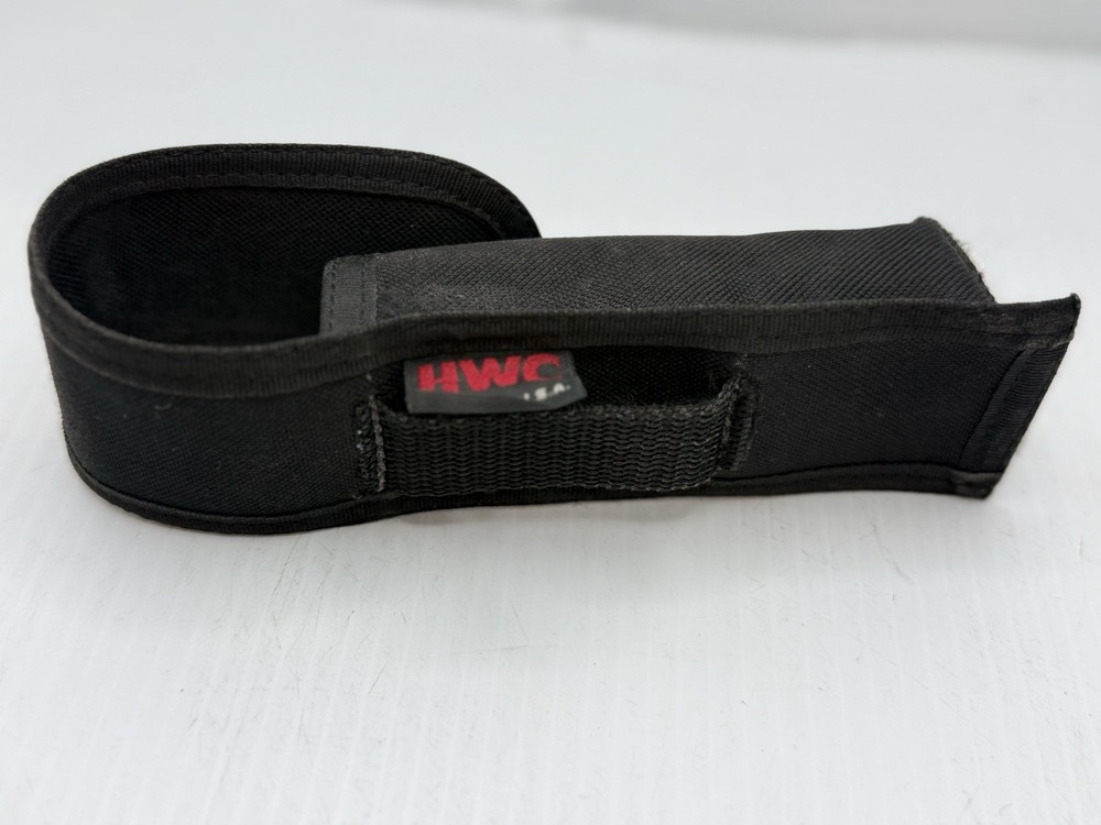 HWC TACTICAL NYLON COVERED FLASHLIGHT HOLDER