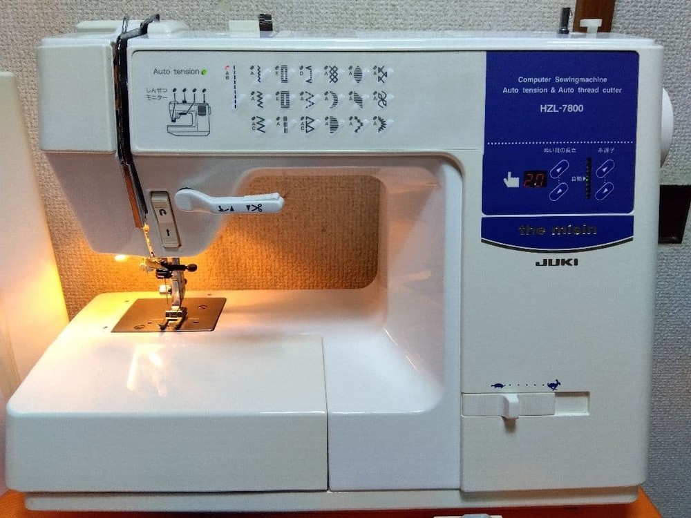 JUKI HZL-7800 Computerized Sewing Machine with Automatic Thread Cutter, Serviced