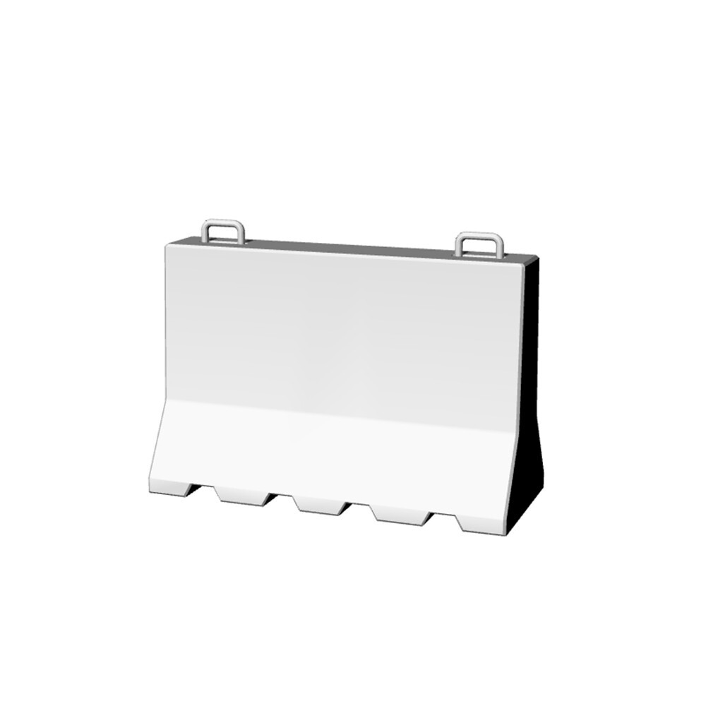 MRY-SFW 1:64 Plastic Water Buffer Protective Hurdle Barrier 6pcs