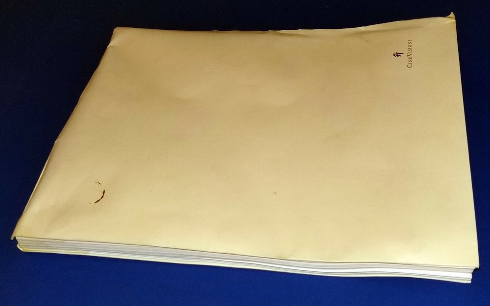 JOHNNY MNEMONIC original script KEANU REEVES DOLPH LUNDGREN sci fi DNA MEYER 95