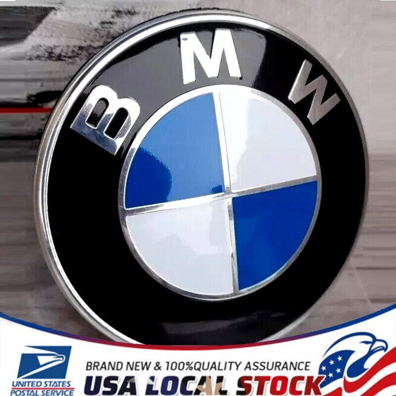 Front Hood Trunk 82mm/3.2"  Fit for BMW Badge Emblem 51147057794 NEW💎
