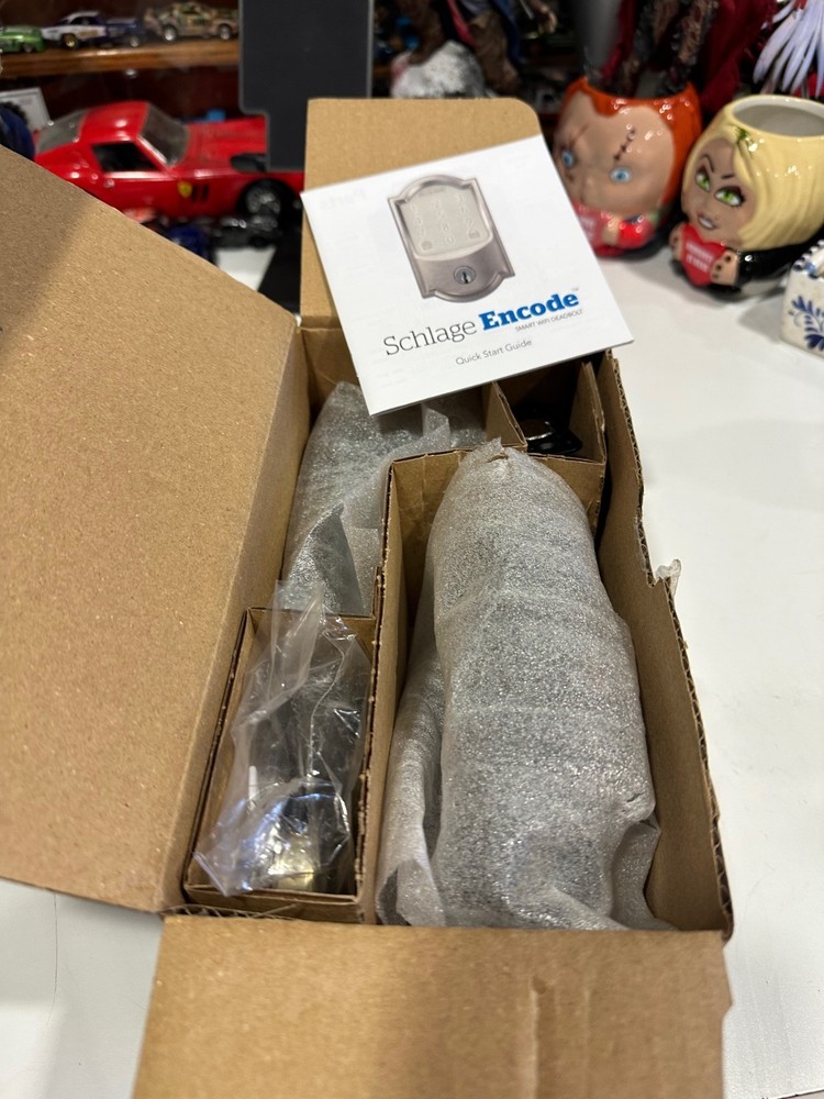 Schlage Encode Smart WIFI Deadbolt Lock for Front Door Keyless Entry