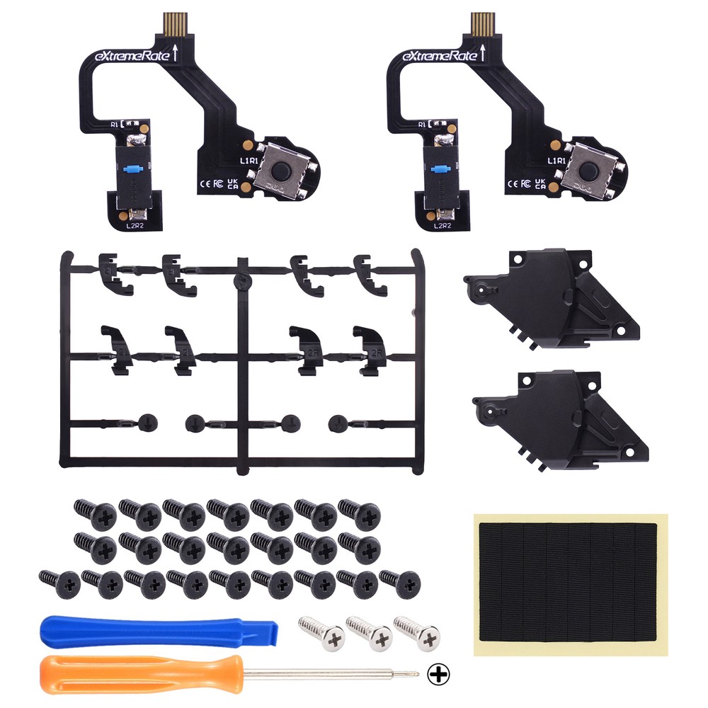 Micro Switch Light Version Clicky Hair Triggers Kit Shoulder For PS5 Controller