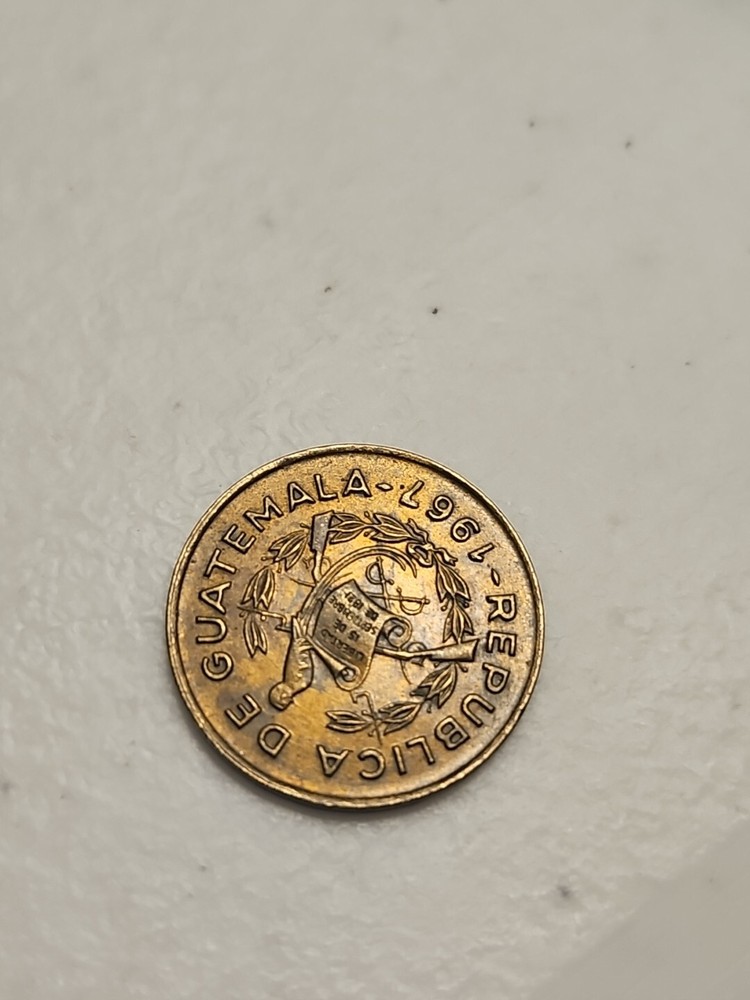 Coin Guatemala 5 Centavos 1967