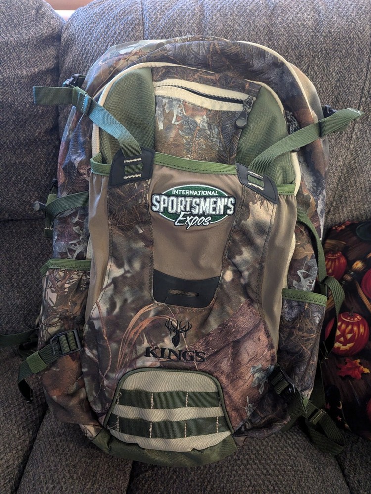 Kings Camo Mountain Shadow 1800 Core Hunter Day Pack Backpack