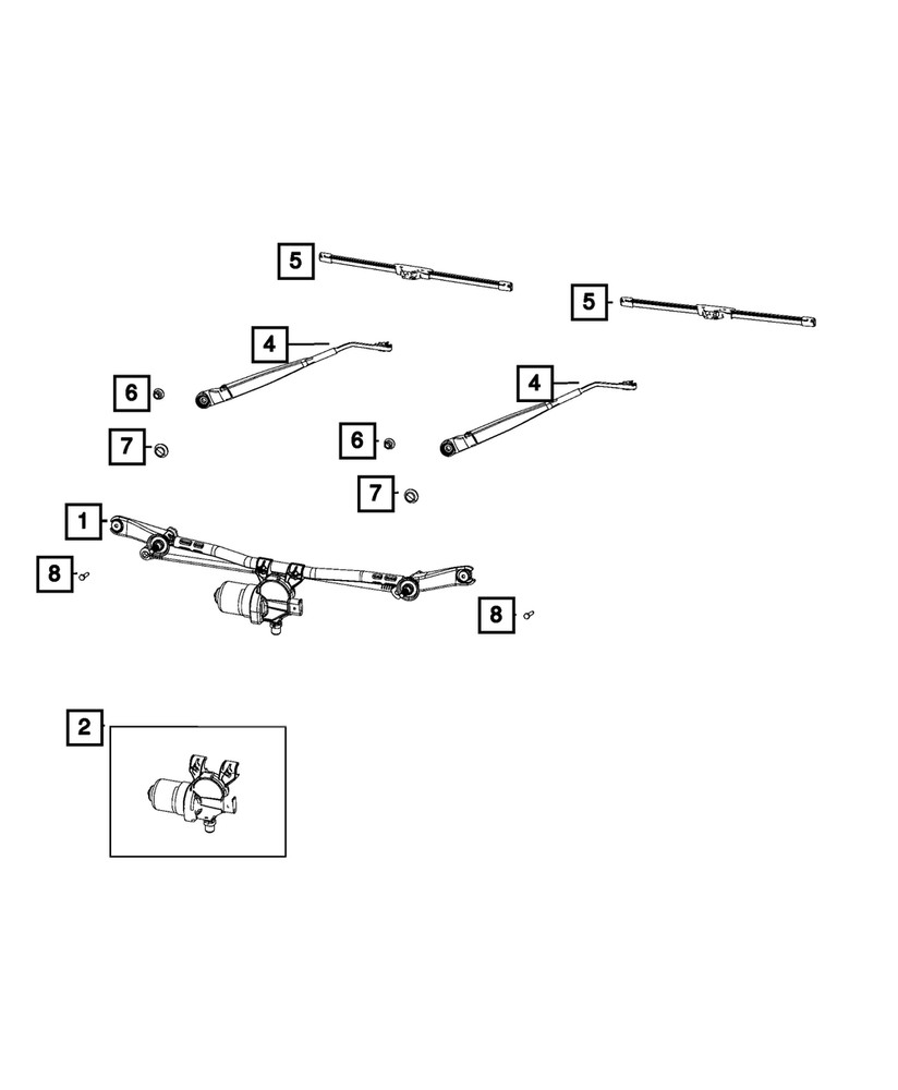 Genuine Mopar Hex Lock Nut 06513116AA