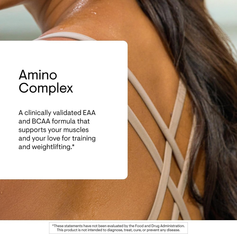 Amino Complex-Clinically-Validated EAA and BCAA Powder 8.1 Oz-Lemon 30 Servings