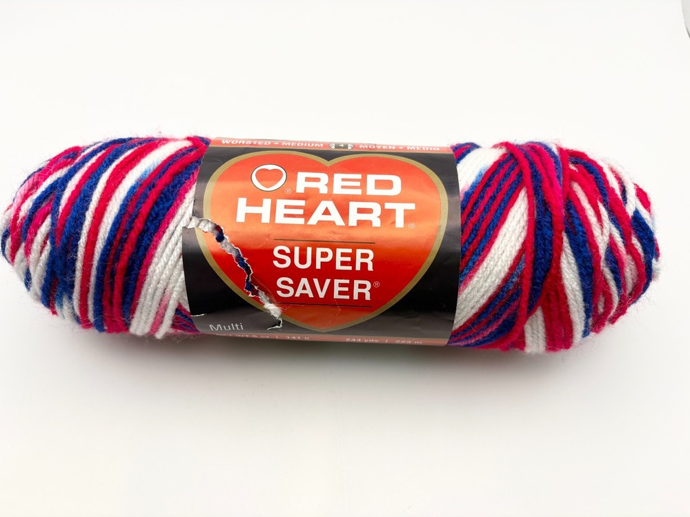 Multiple Colors ~ Red Heart Super Saver Variegated ~ Continually Updated READ