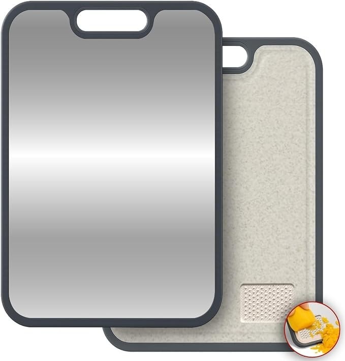 Titanium Cutting Board Dual Sided