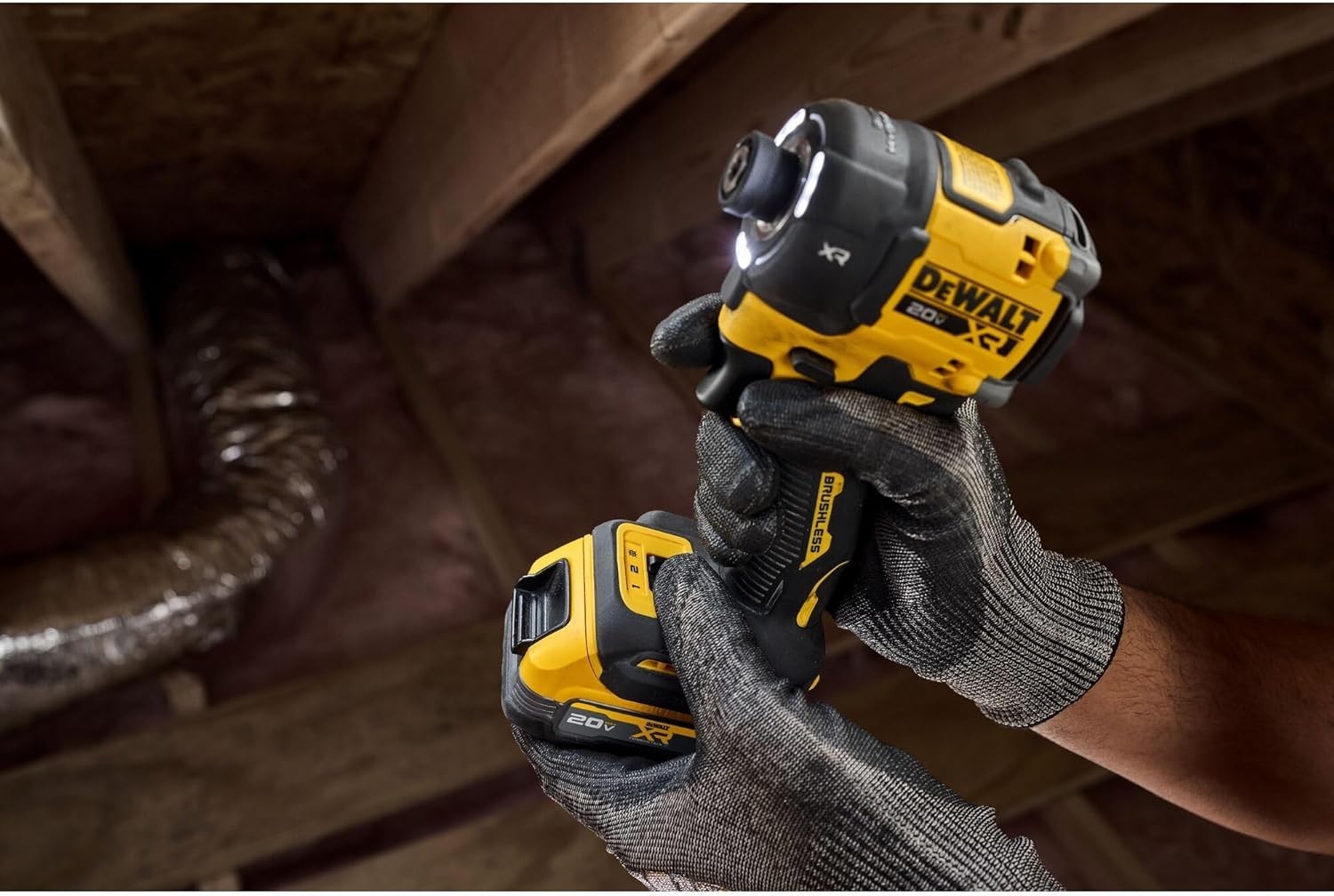 DEWALT 20V MAX XR 1/4 Inch Cordless Quiet Hydraulic Impact Driver DCF870B