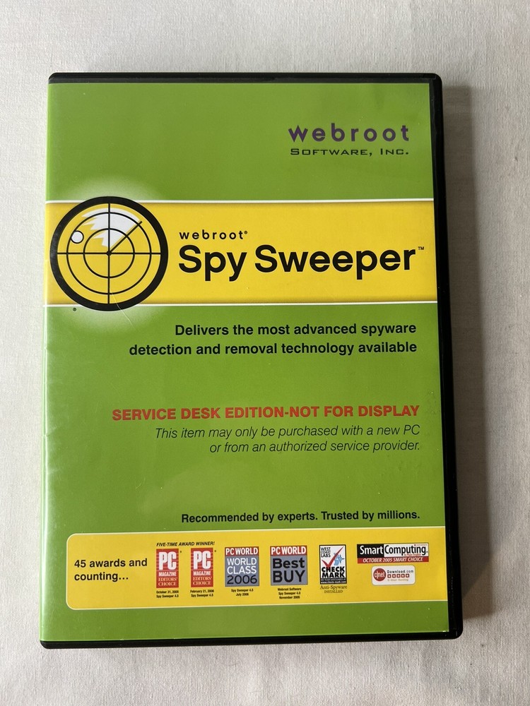 Webroot Software Inc. Spy Sweeper