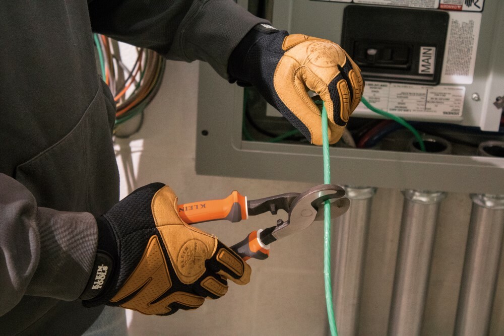 Klein Tools 63050-EINS 1 Electrician's Insulated High-Leverage Cable Cutter